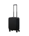Samsonite Restackd Expandable Easy Access Carry-On Spinner Suitcase - 55cm - Black Front Right Image 1