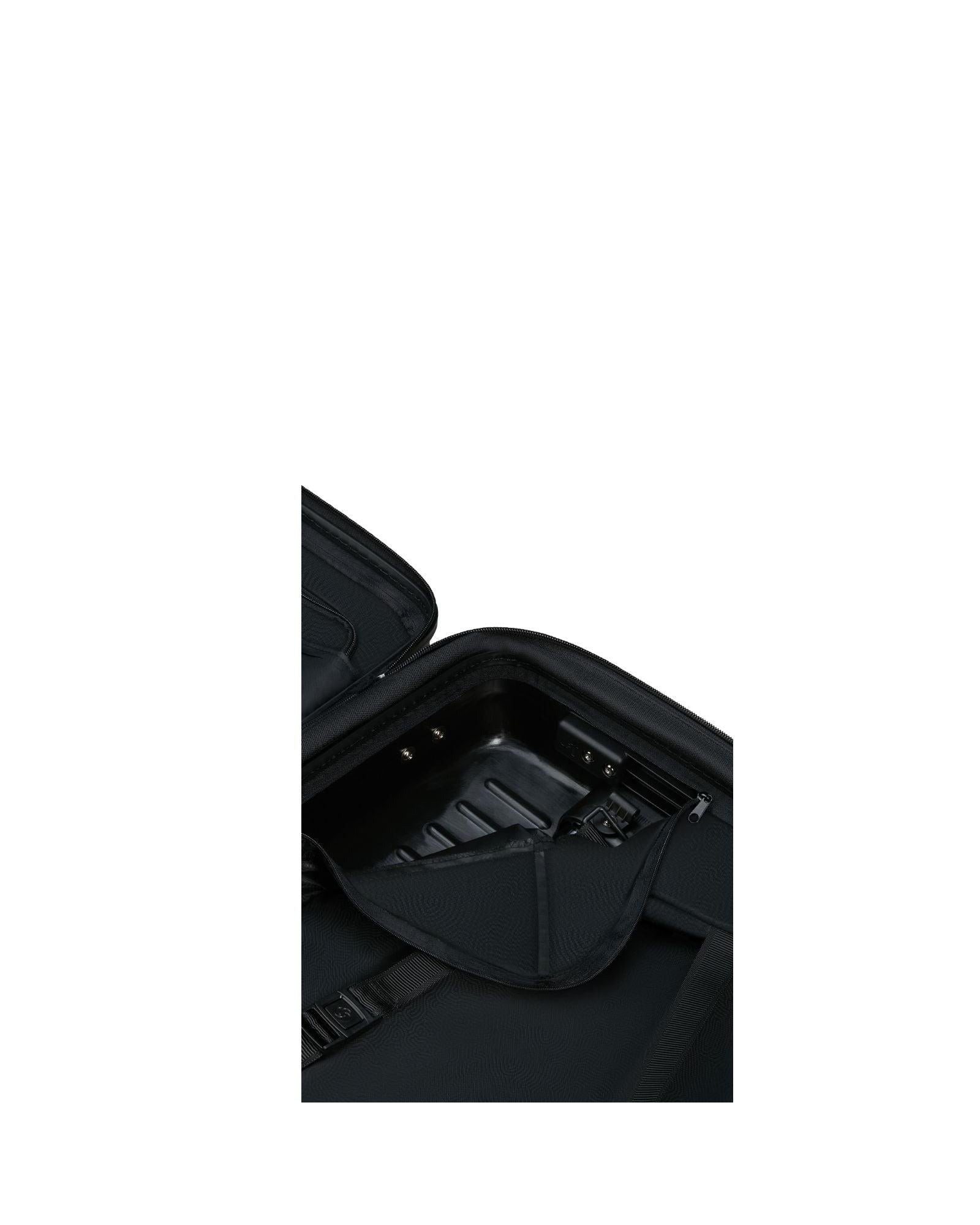 Samsonite Restackd Expandable Extra-Large Spinner Suitcase - 81cm - Black Interior Image 11
