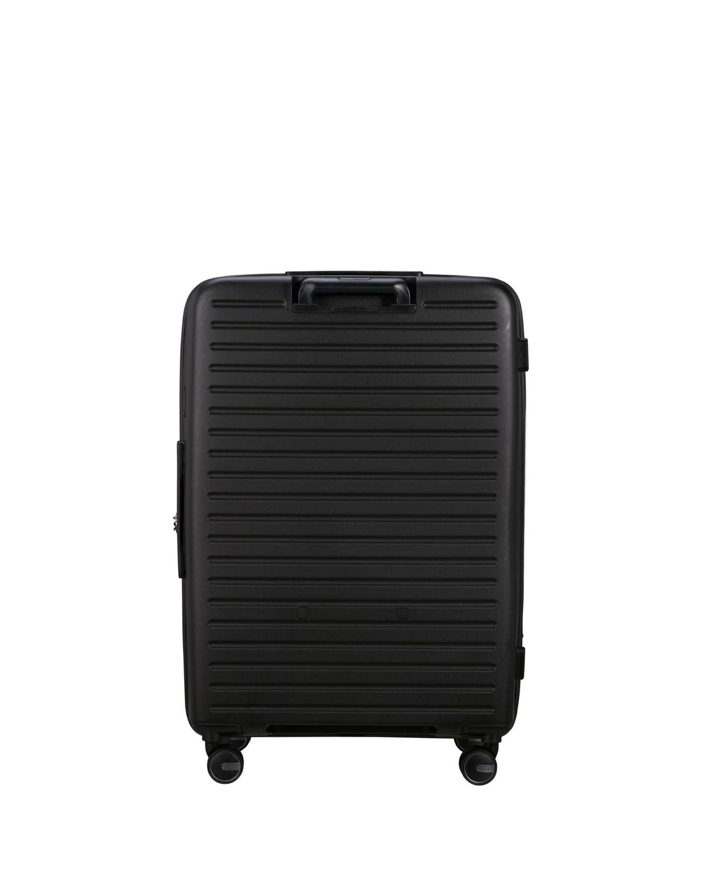 Samsonite Restackd Expandable Large Spinner Suitcase - 75cm - Black Back Image 3