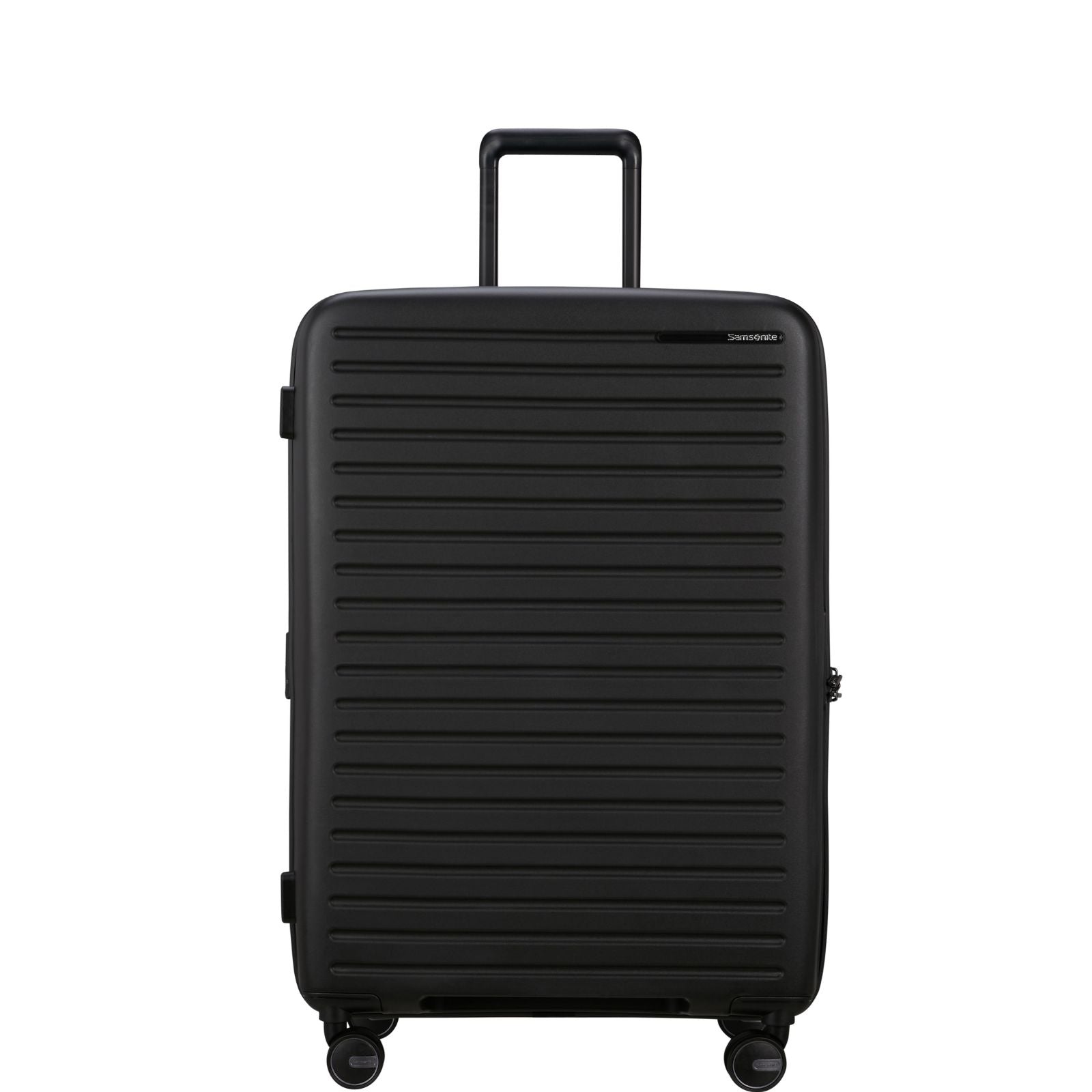 Samsonite Restackd Expandable Large Spinner Suitcase - 75cm - Black