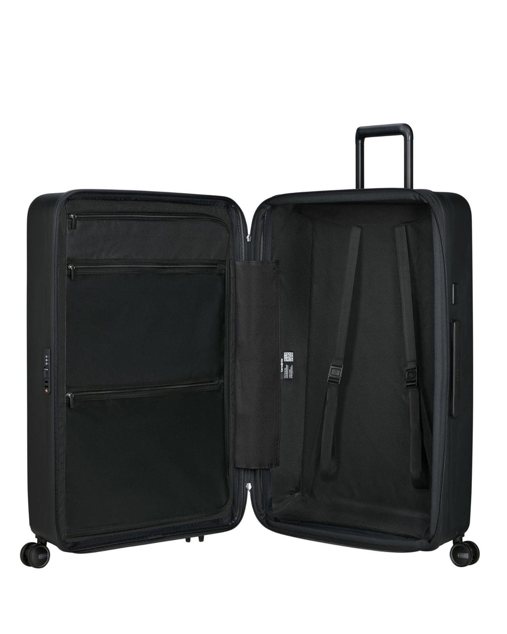 Samsonite Restackd Expandable Large Spinner Suitcase - 75cm - Black Interior Image 7