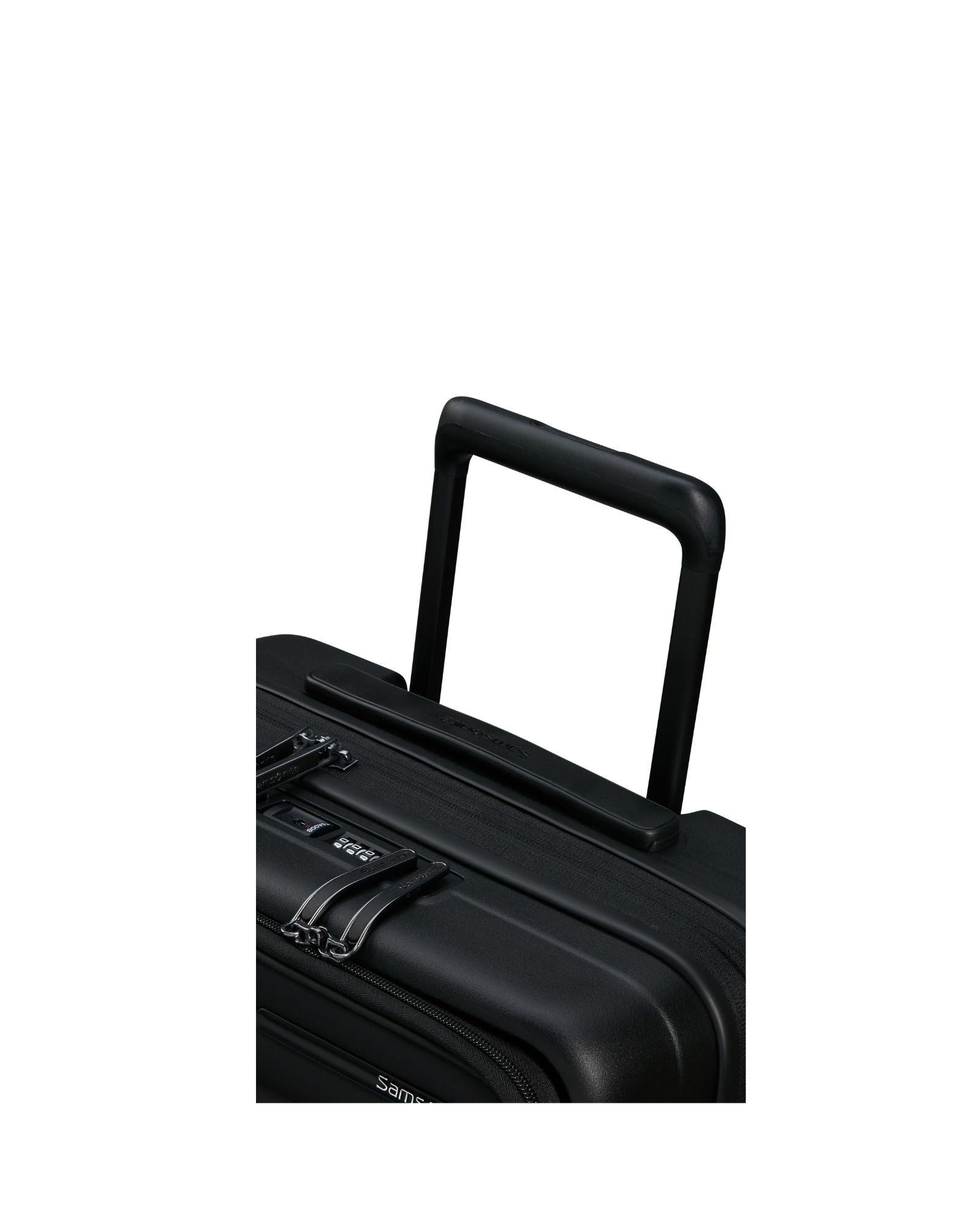 Samsonite Restackd Expandable Easy Access Carry-On Spinner Suitcase - 55cm - Black Image 12