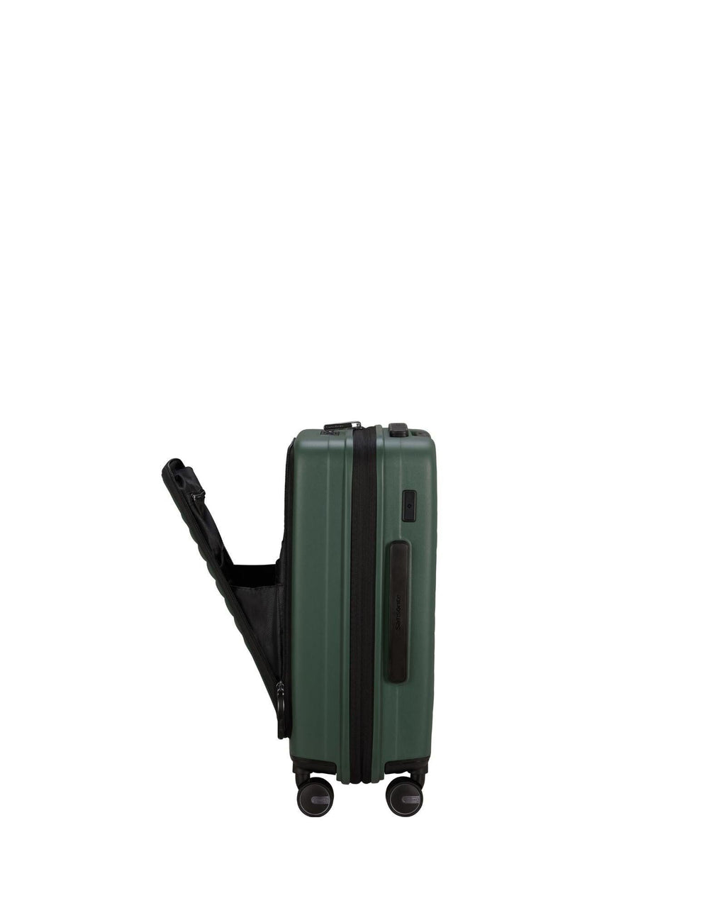 Samsonite Restackd Expandable Easy Access Carry-On Spinner Suitcase - 55cm - Sage Front Image 4