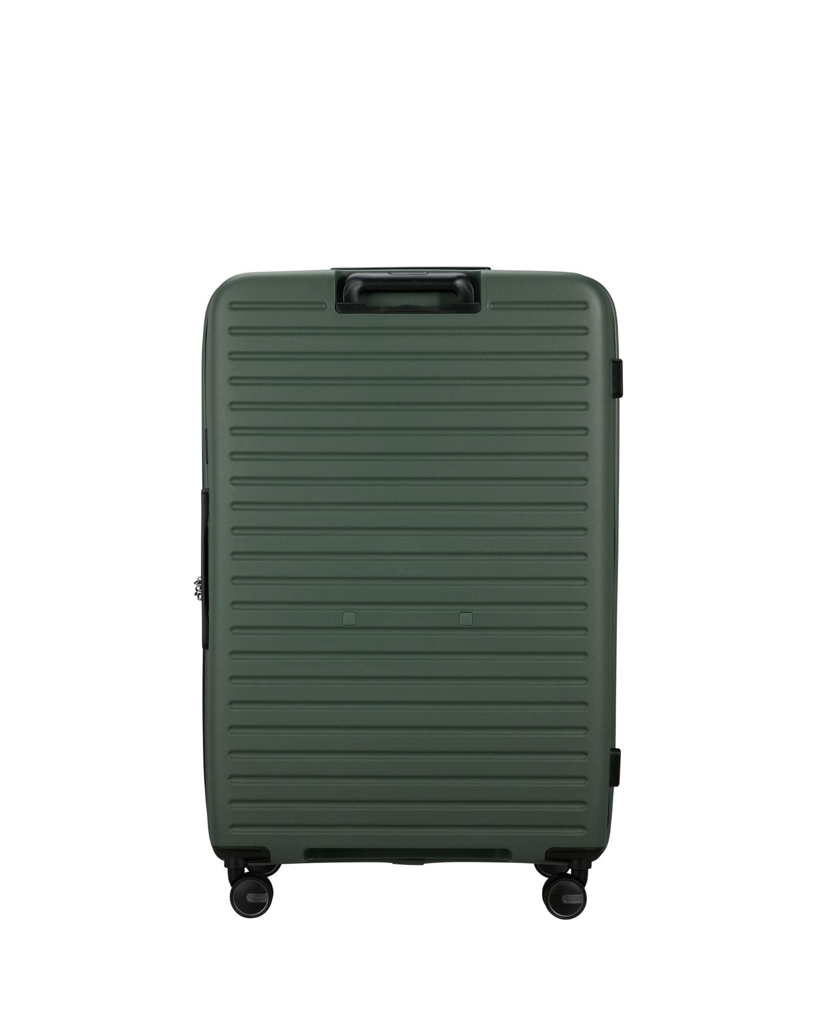 Samsonite Restackd Expandable 3-Piece Spinner Luggage Set - Sage Back Image 3