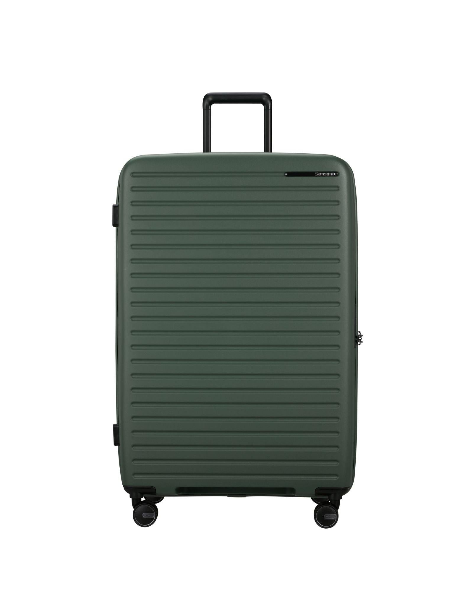 Samsonite Restackd Expandable Extra-Large Spinner Suitcase - 81cm - Sage Front Image 2