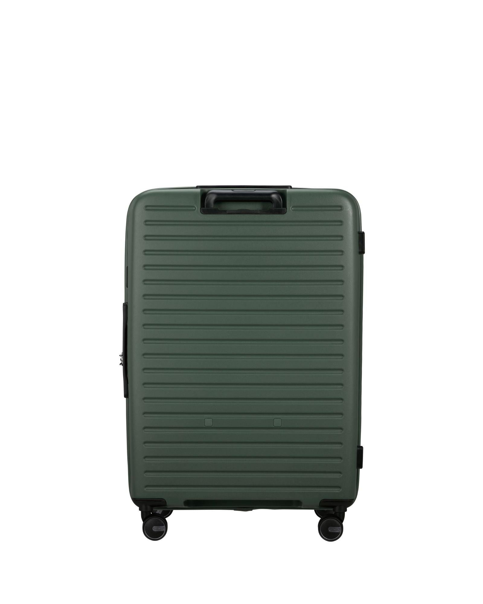 Samsonite Restackd Expandable Large Spinner Suitcase - 75cm - Sage Back Image 3