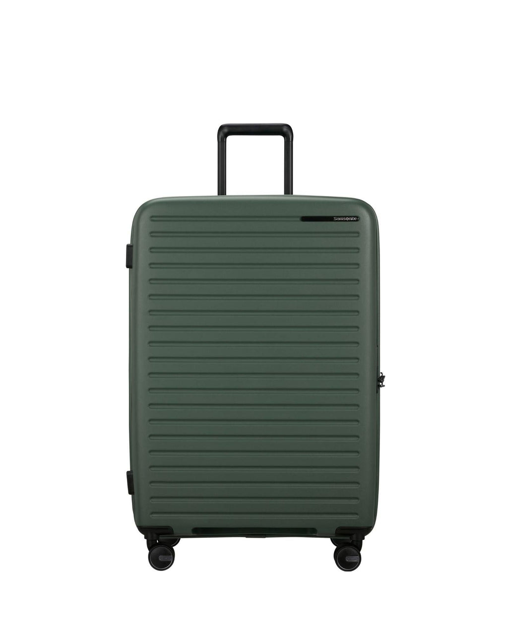 Samsonite Restackd Expandable Large Spinner Suitcase - 75cm - Sage Front Image 2