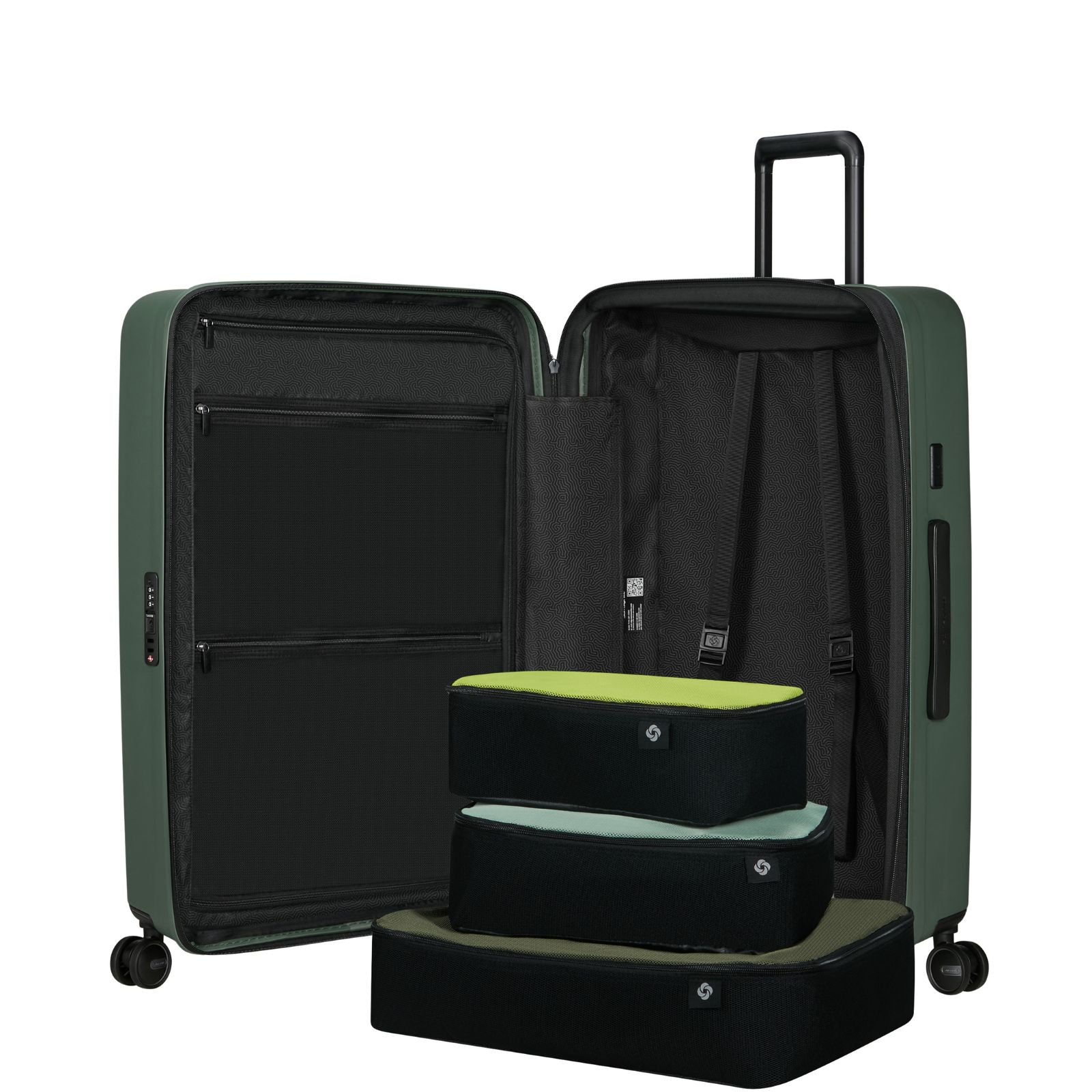 Samsonite Restackd Expandable Large Spinner Suitcase - 75cm - Sage