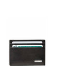 Samsonite RFID DLX Leather Card & Note Holder + 4CC - Black Front Image 1