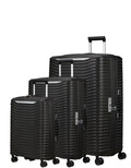 Samsonite Upscape Expandable Hardside 3-Piece Spinner Luggage Set - Black Front Right Image 1