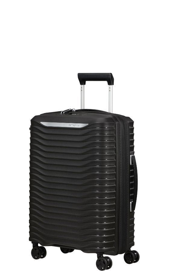 Samsonite Upscape Expandable Hardside Carry-On Spinner Suitcase - 55cm - Black Front Right Image 1