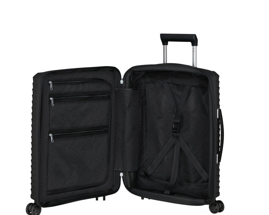 Samsonite Upscape Expandable Hardside Carry-On Spinner Suitcase - 55cm - Black Interior Image 3