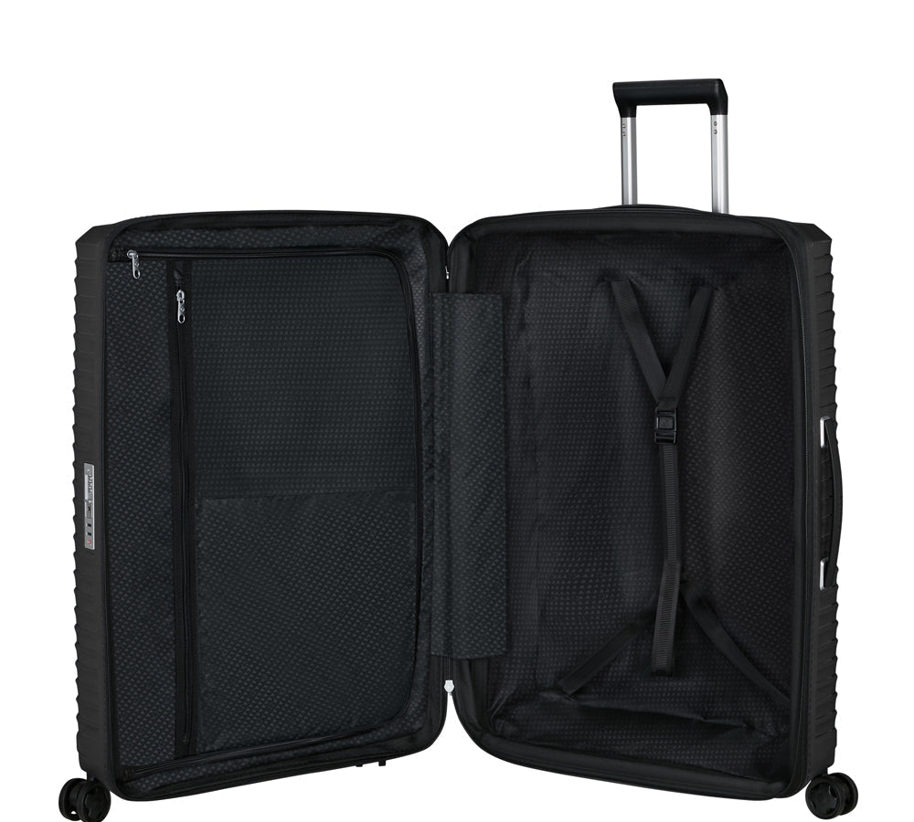 Samsonite Upscape Expandable Hardside Large Spinner Suitcase - 81cm - Black Interior Image 3