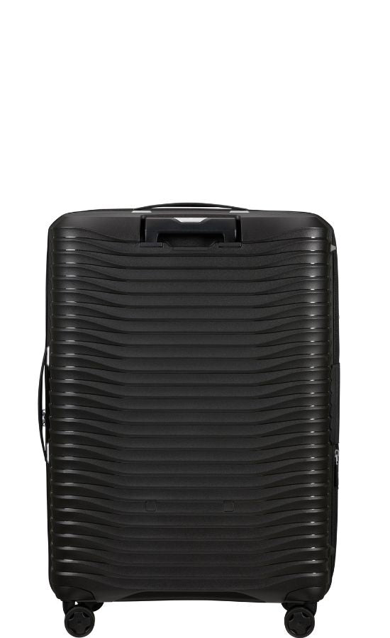 Samsonite Upscape Expandable Hardside Medium Spinner Suitcase - 75cm - Black Back Image 2