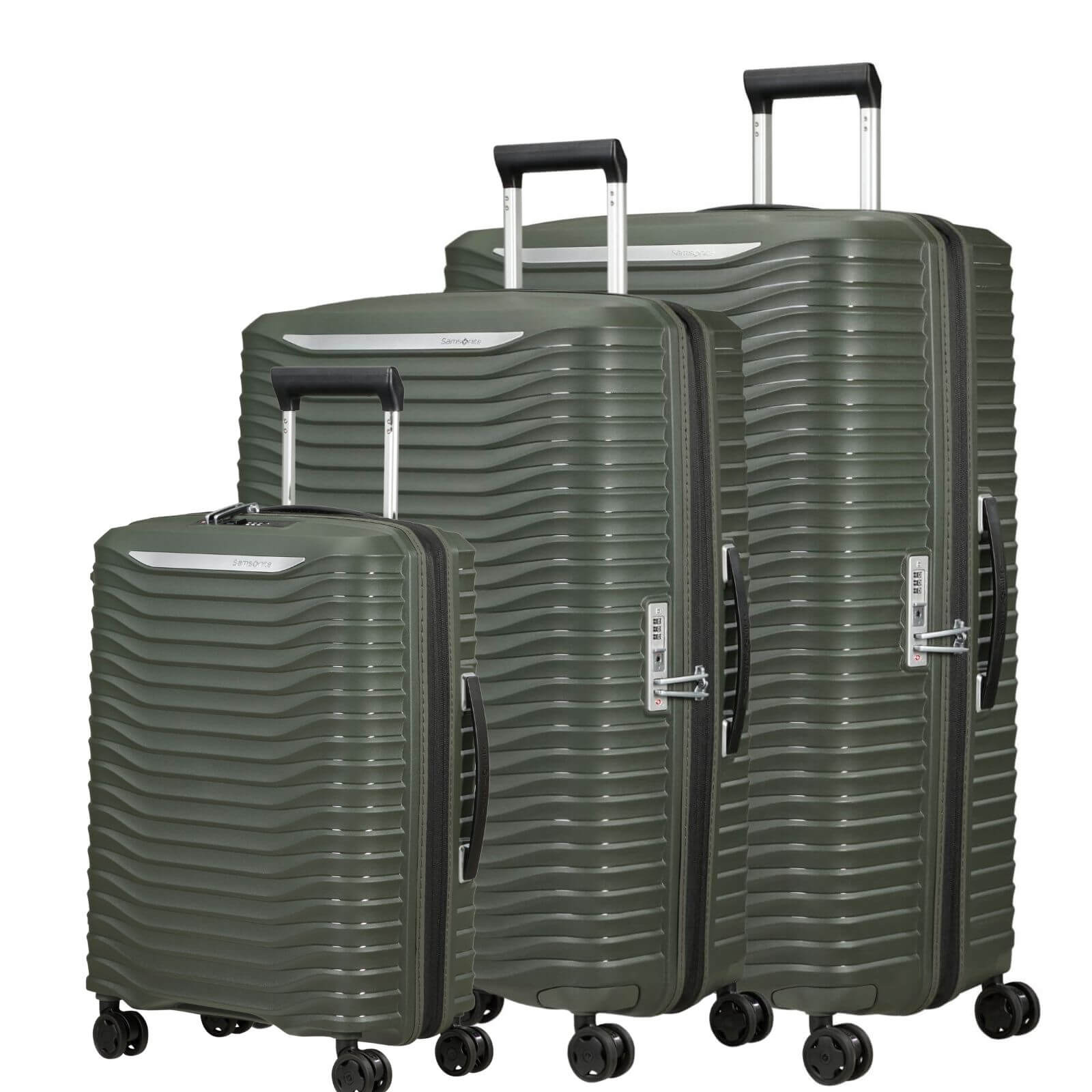 Samsonite Upscape Expandable Hardside 3-Piece Spinner Luggage Set - Climbing Ivy Image 1