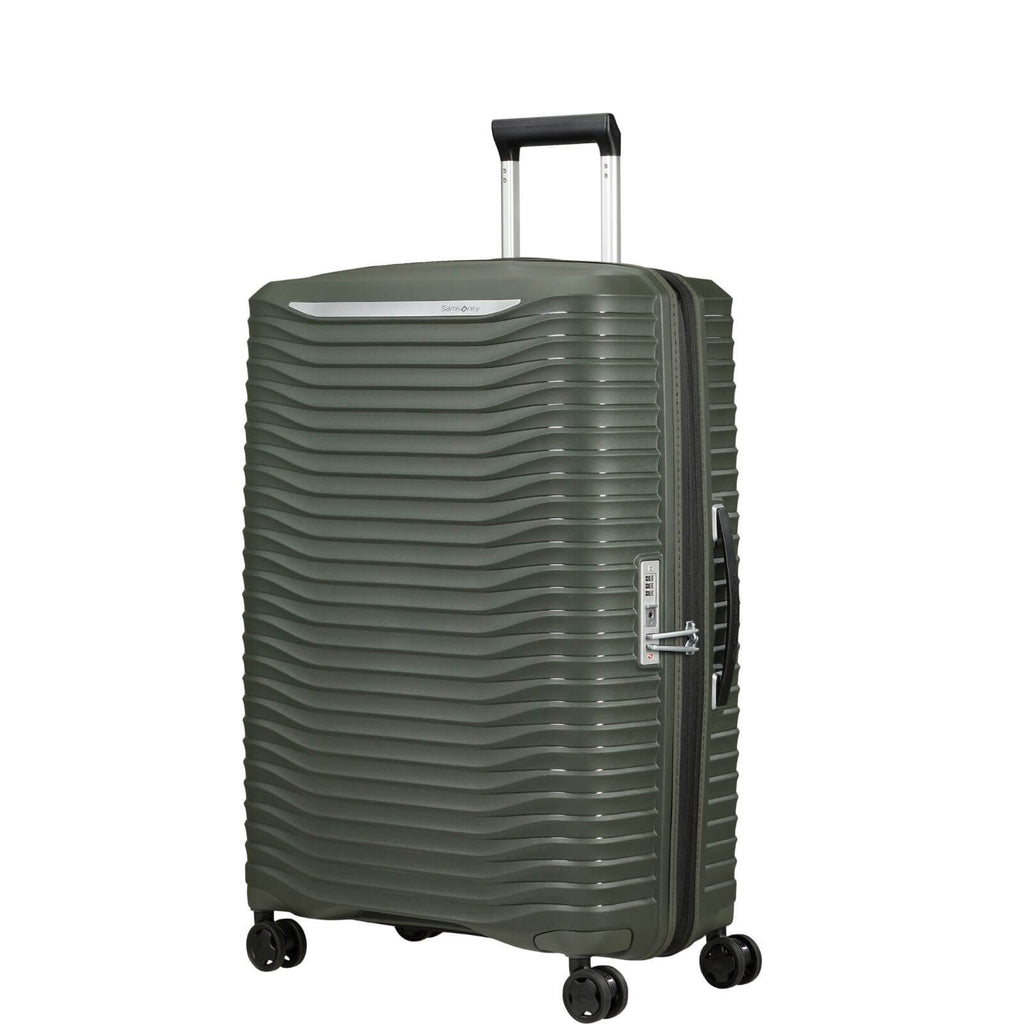 Samsonite Upscape Expandable Hardside Medium Spinner Suitcase - 75cm - Climbing Ivy Front Left Image 1