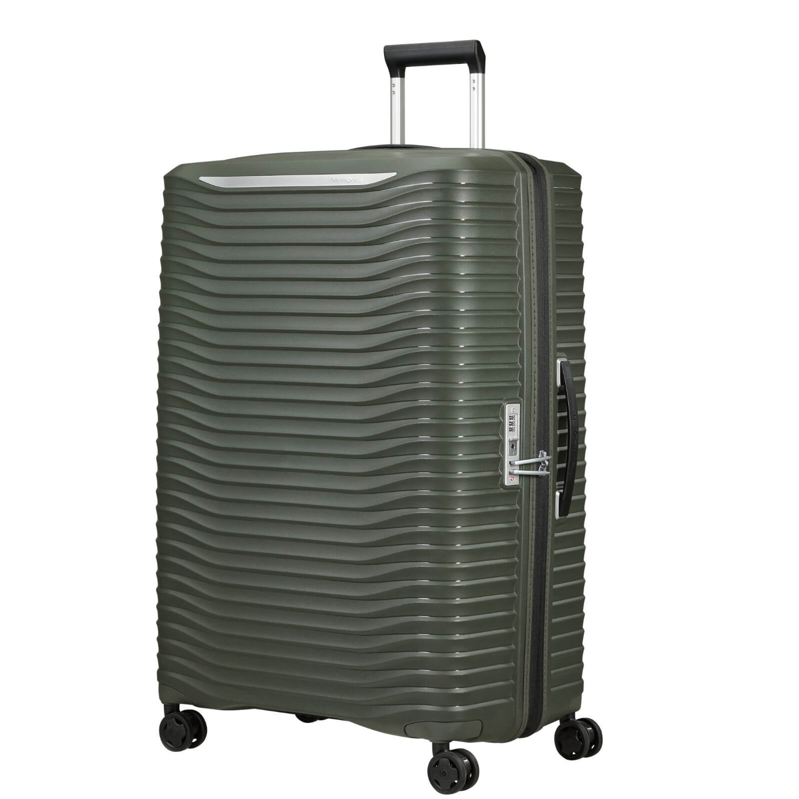 Samsonite Upscape Expandable Hardside Large Spinner Suitcase - 81cm - Climbing Ivy Front Left Image 1