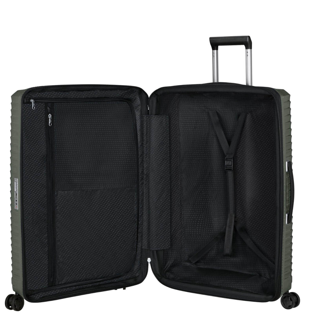 Samsonite Upscape Expandable Hardside Large Spinner Suitcase - 81cm - Climbing Ivy Interior Image 4