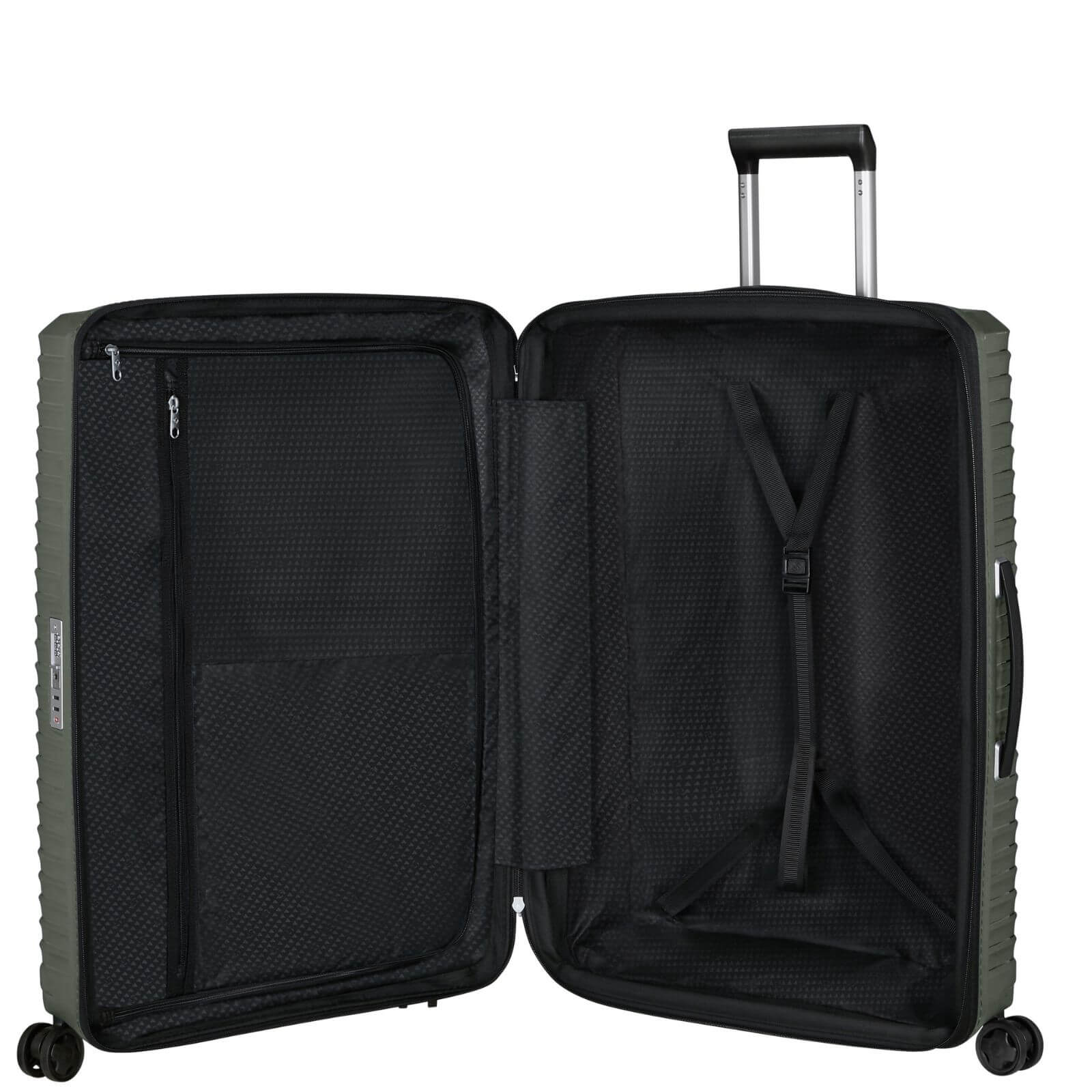 Samsonite Upscape Expandable Hardside Large Spinner Suitcase - 81cm - Climbing Ivy Interior Image 4