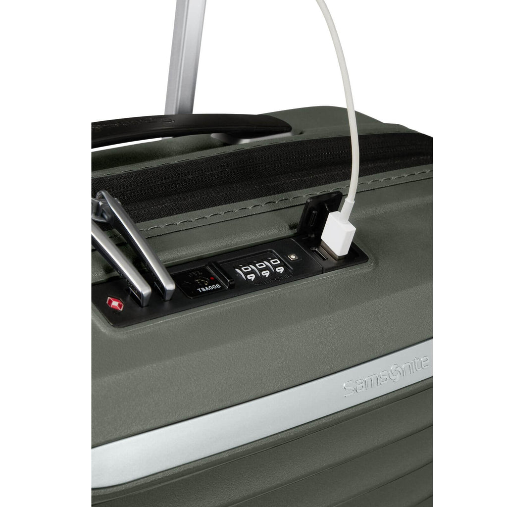 Samsonite Upscape Expandable Hardside Carry-On Spinner Suitcase - 55cm - Climbing Ivy Image 6