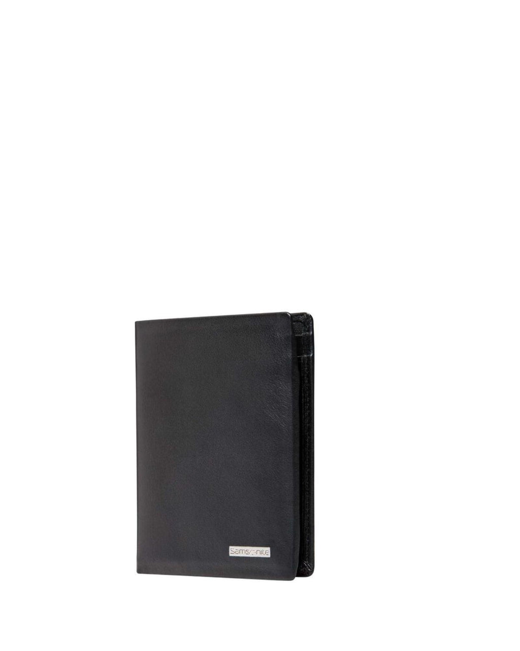 Samsonite RFID DLX Leather Wallet with ID + 4CC - Black Front Right Image 1