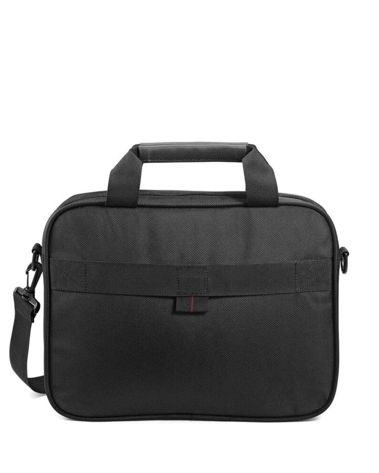 Samsonite Xenon 3.0 Laptop Briefcase - 13-Inch - Black Back Image 2