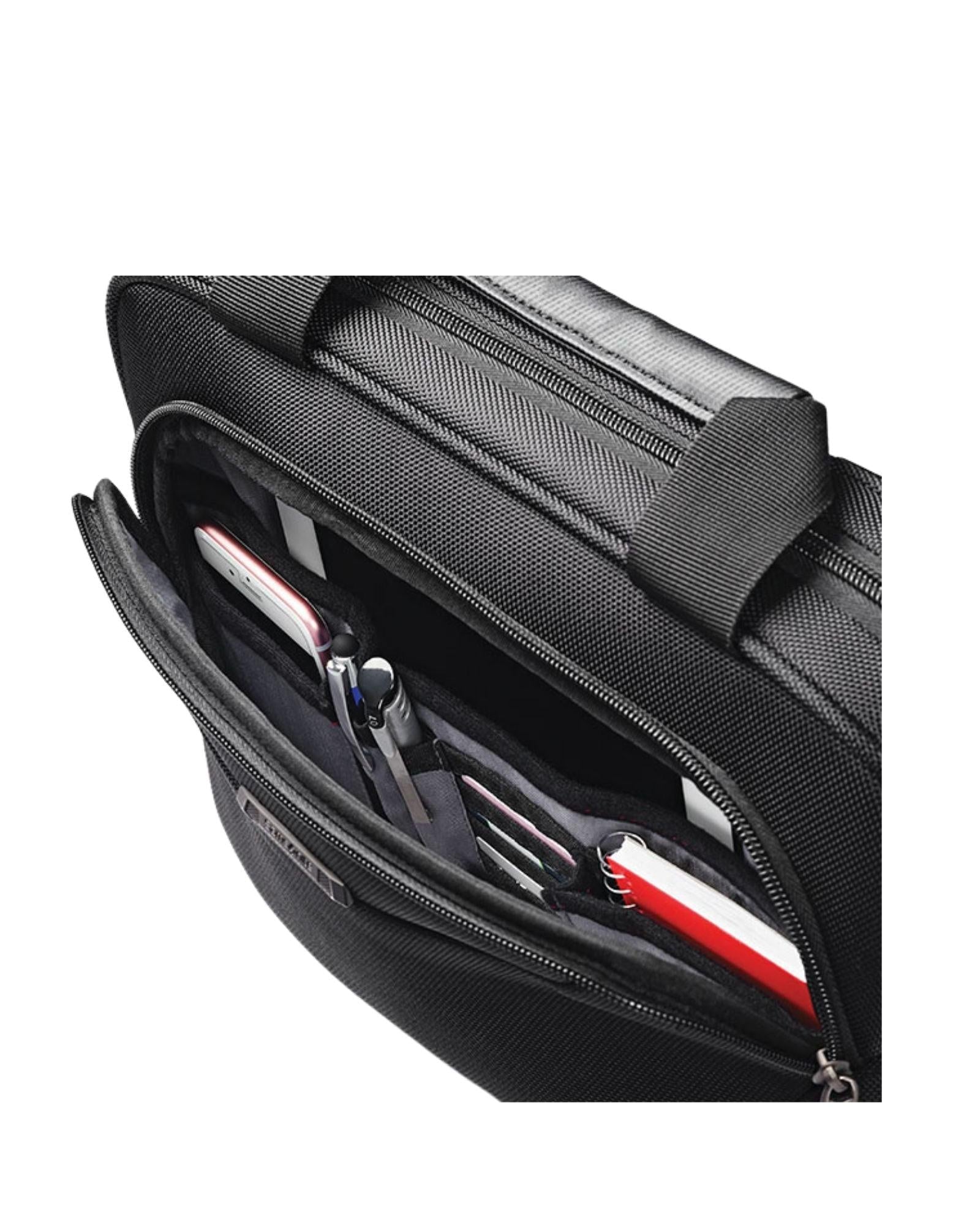 Samsonite Xenon 3.0 Laptop Briefcase - 13-Inch - Black Front Image 4