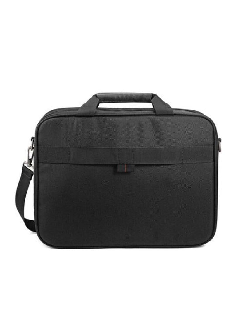 Samsonite Xenon 3.0 Two Gusset Laptop Briefcase - 15.6-Inch - Black Back Image 3