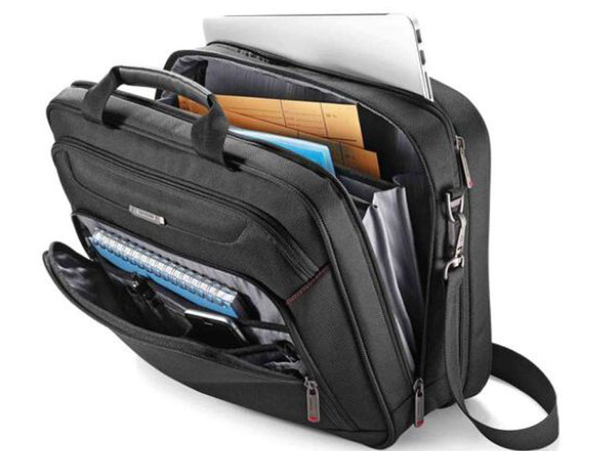 Samsonite Xenon 3.0 Two Gusset Laptop Briefcase - 15.6-Inch - Black
