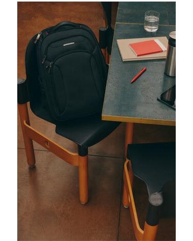 Samsonite Xenon 3.0 Large Laptop Backpack - Black Back Image 10