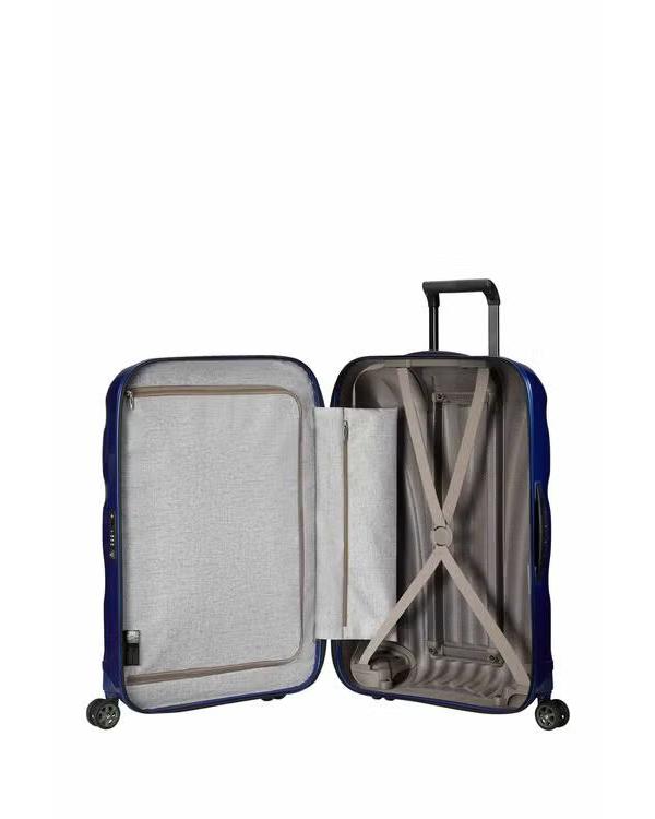 Samsonite C-Lite Hardside Medium Spinner Suitcase - 75cm - Deep Blue