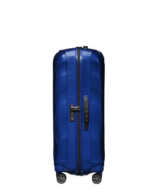 Samsonite C-Lite Hardside Medium Spinner Suitcase - 75cm - Deep Blue