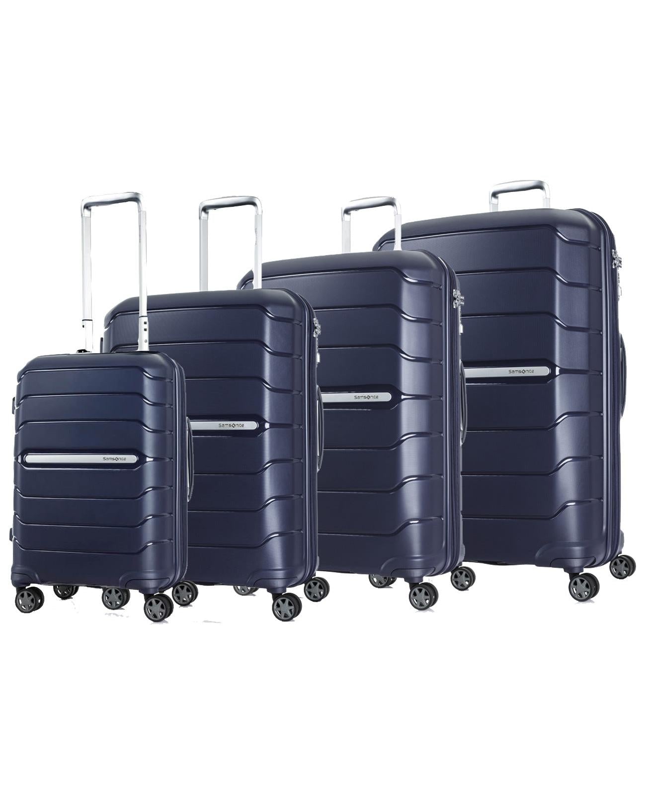 Samsonite Oc2lite Expandable Hardside 4-Piece Spinner Luggage Set - Navy Blue