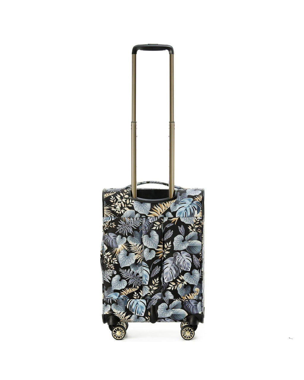 Tosca So Lite Expandable Softside Carry-On Spinner Suitcase - 54cm - Golden Palm Back Image 3
