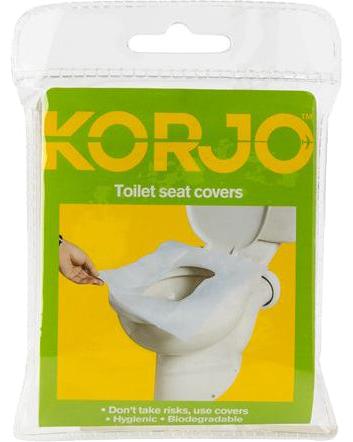 Korjo Toilet Seat Covers - 10-Pack Image 1