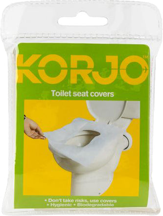 Korjo Toilet Seat Covers - 10-Pack