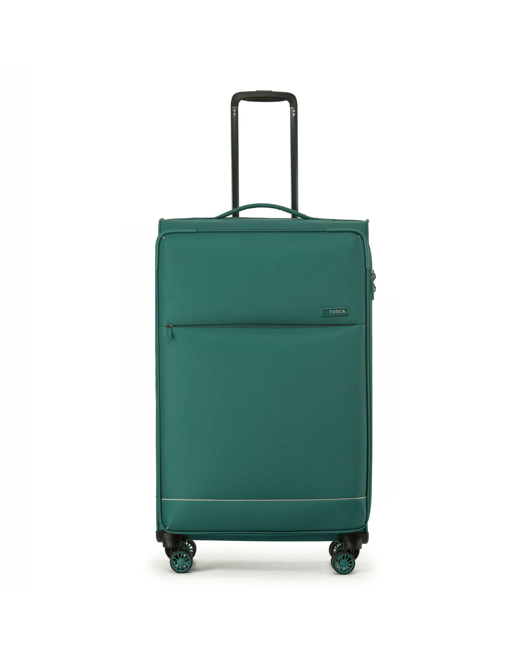 Tosca So Lite Expandable Softside Large Spinner Suitcase - 79cm - Emerald-2