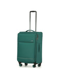 Tosca So Lite Expandable Softside Medium Spinner Suitcase - 67cm - Emerald-1