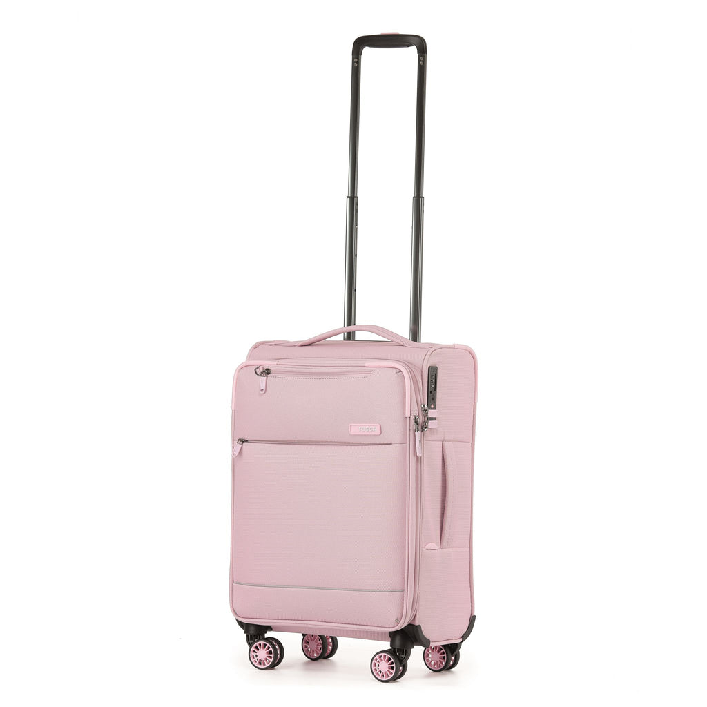 Tosca So Lite Softside Spinner Carry-On Spinner Suitcase -54cm - Pink-1