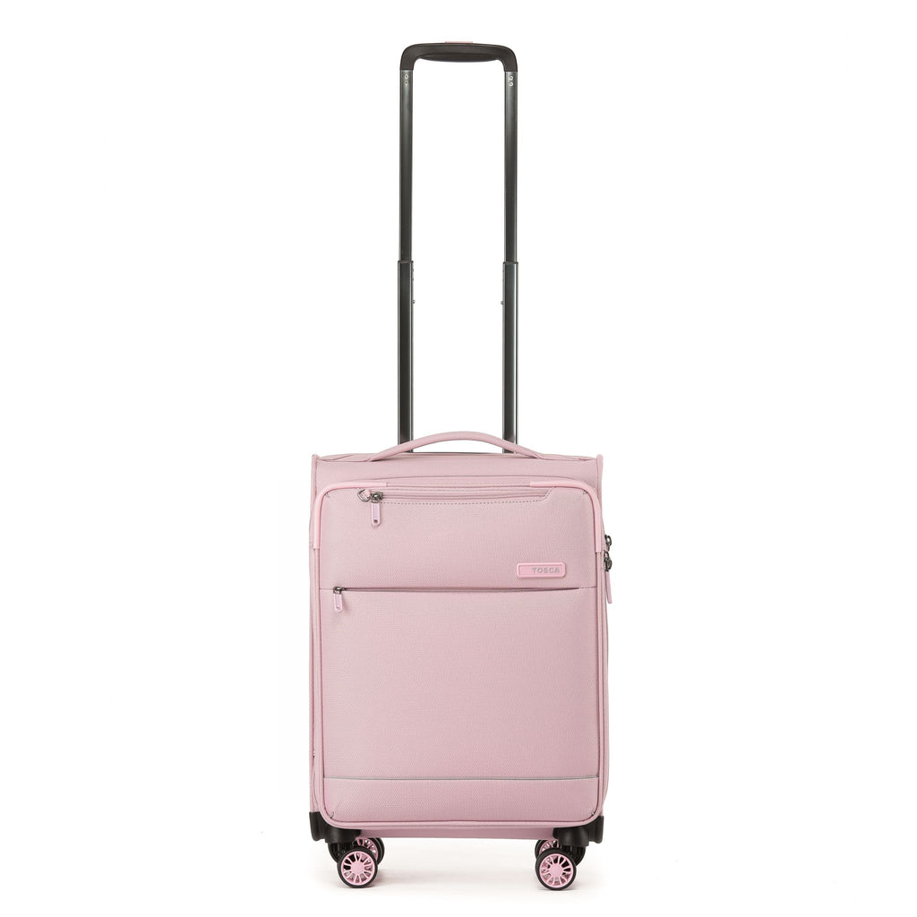 Tosca So Lite Softside Spinner Carry-On Spinner Suitcase -54cm - Pink-2