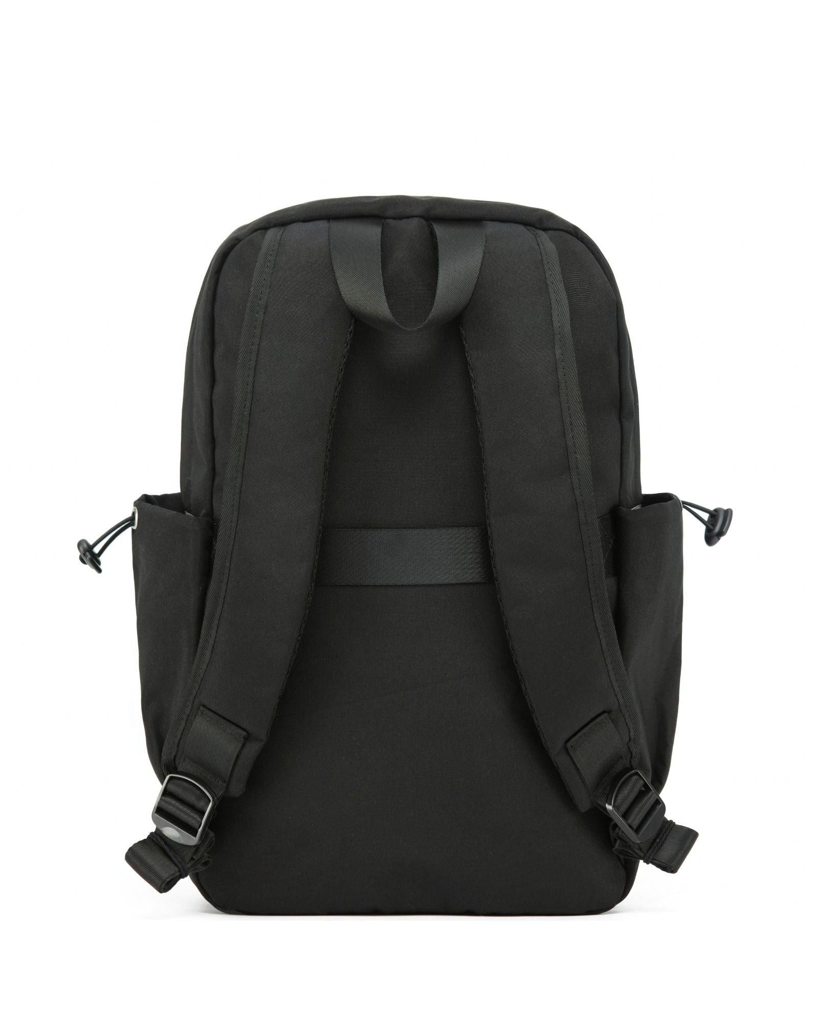 Tosca Anti-Theft Large Backpack - Black Back Image 2