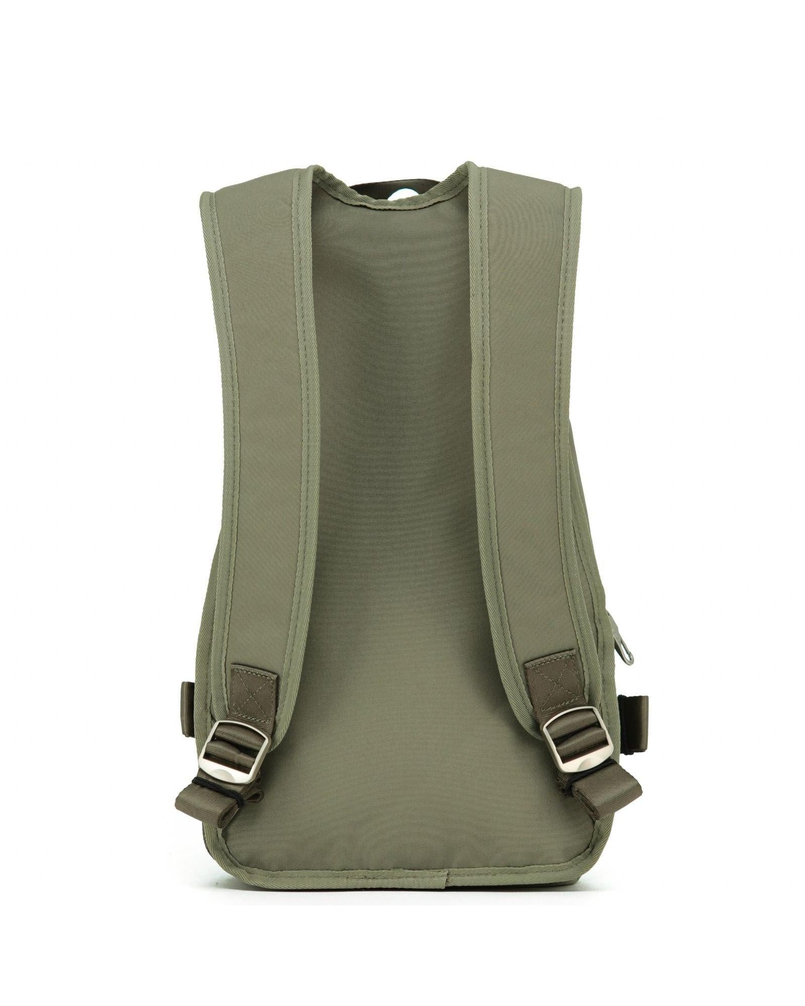 Tosca Anti-Theft Backpack - Khaki Back Image 2