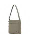 Tosca Anti-Theft Square Shoulder Bag - Taupe Front Right Image 1