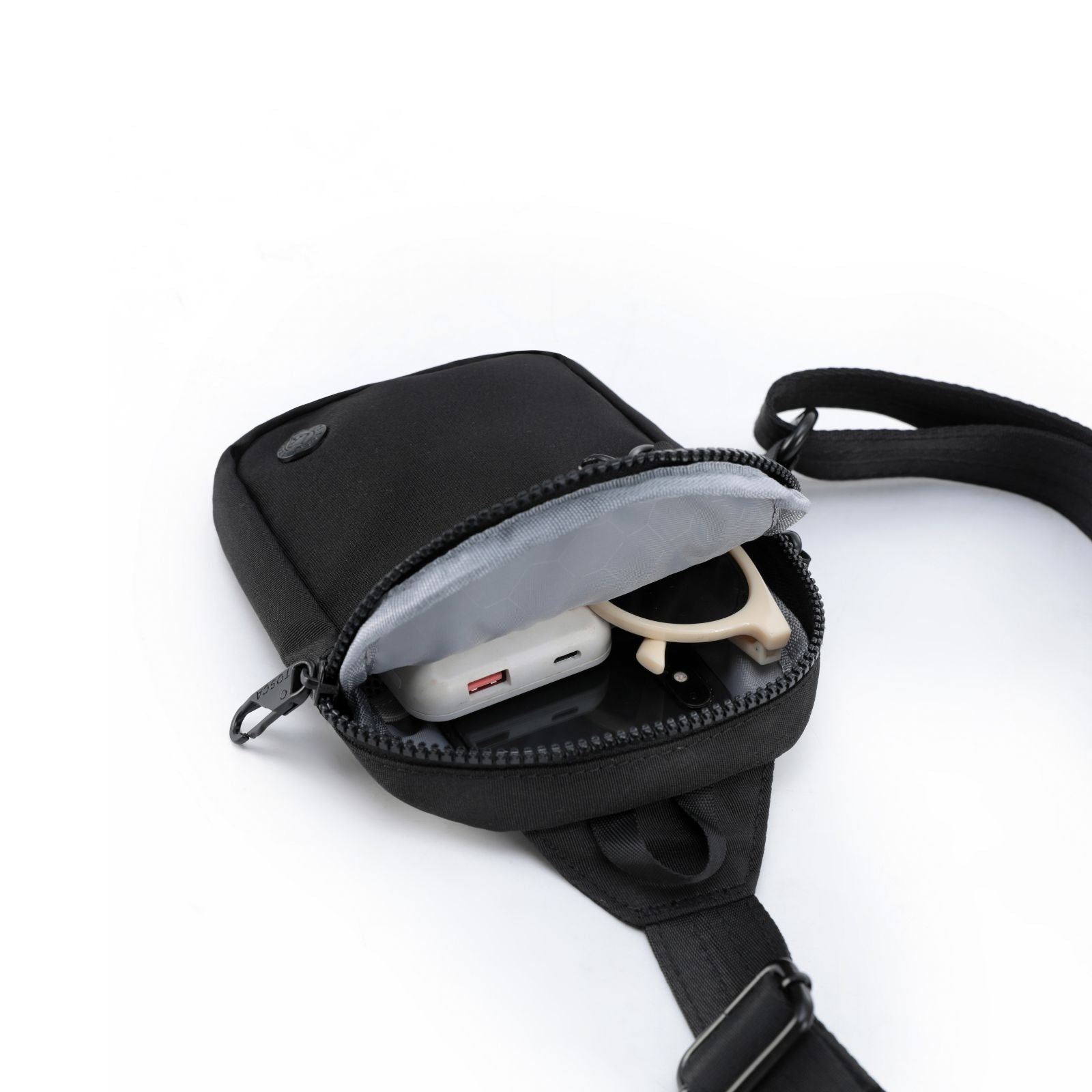 Tosca Anti-Theft Small Sling Bag - Black