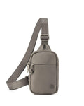 Tosca Anti-Theft Small Sling Bag - Taupe Front Image 1