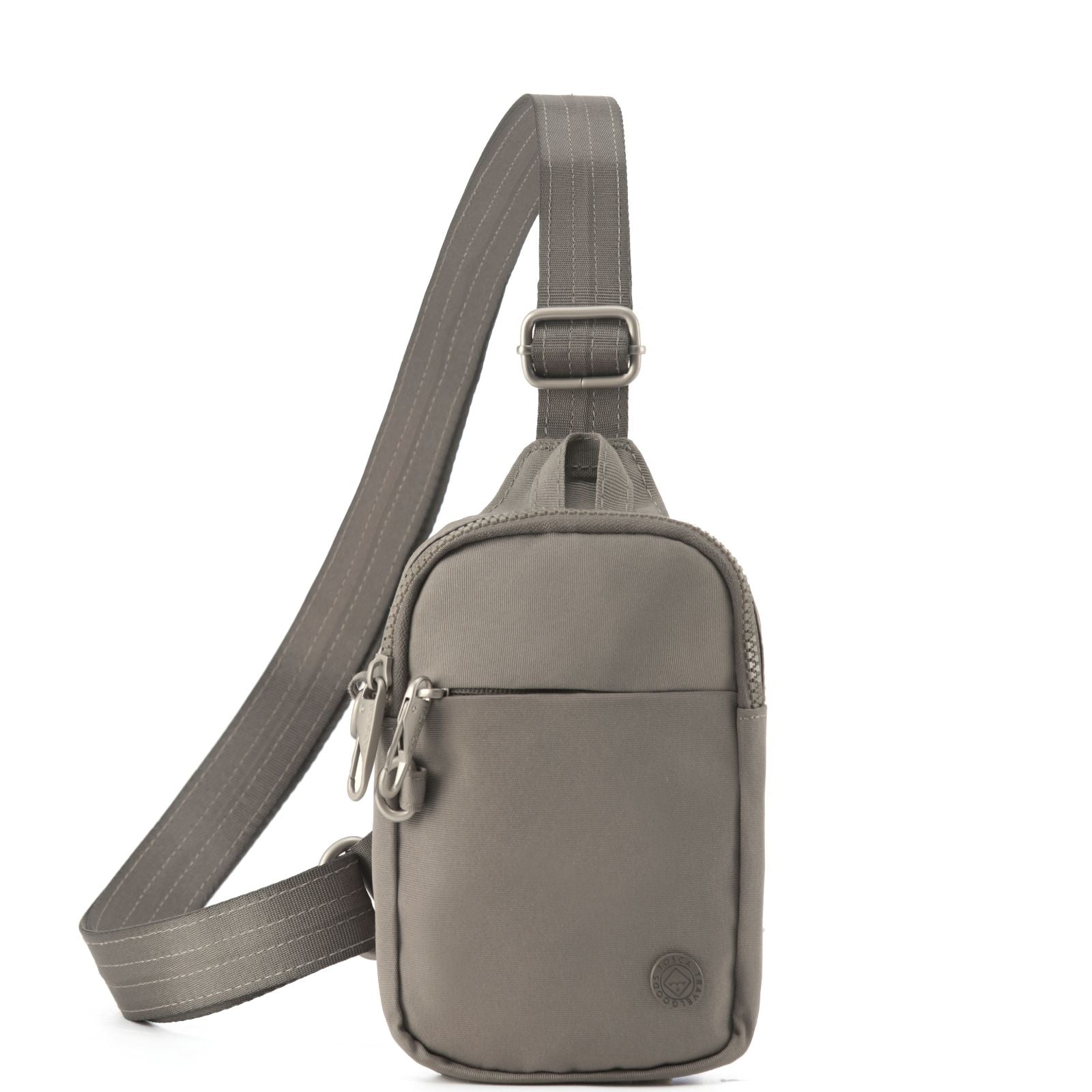Tosca Anti-Theft Small Sling Bag - Taupe