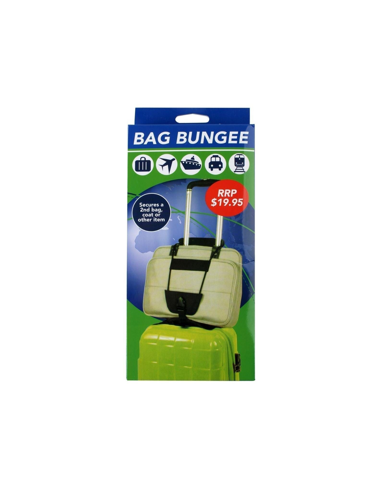 Tosca Bag Bungee Strap - Black Image 2