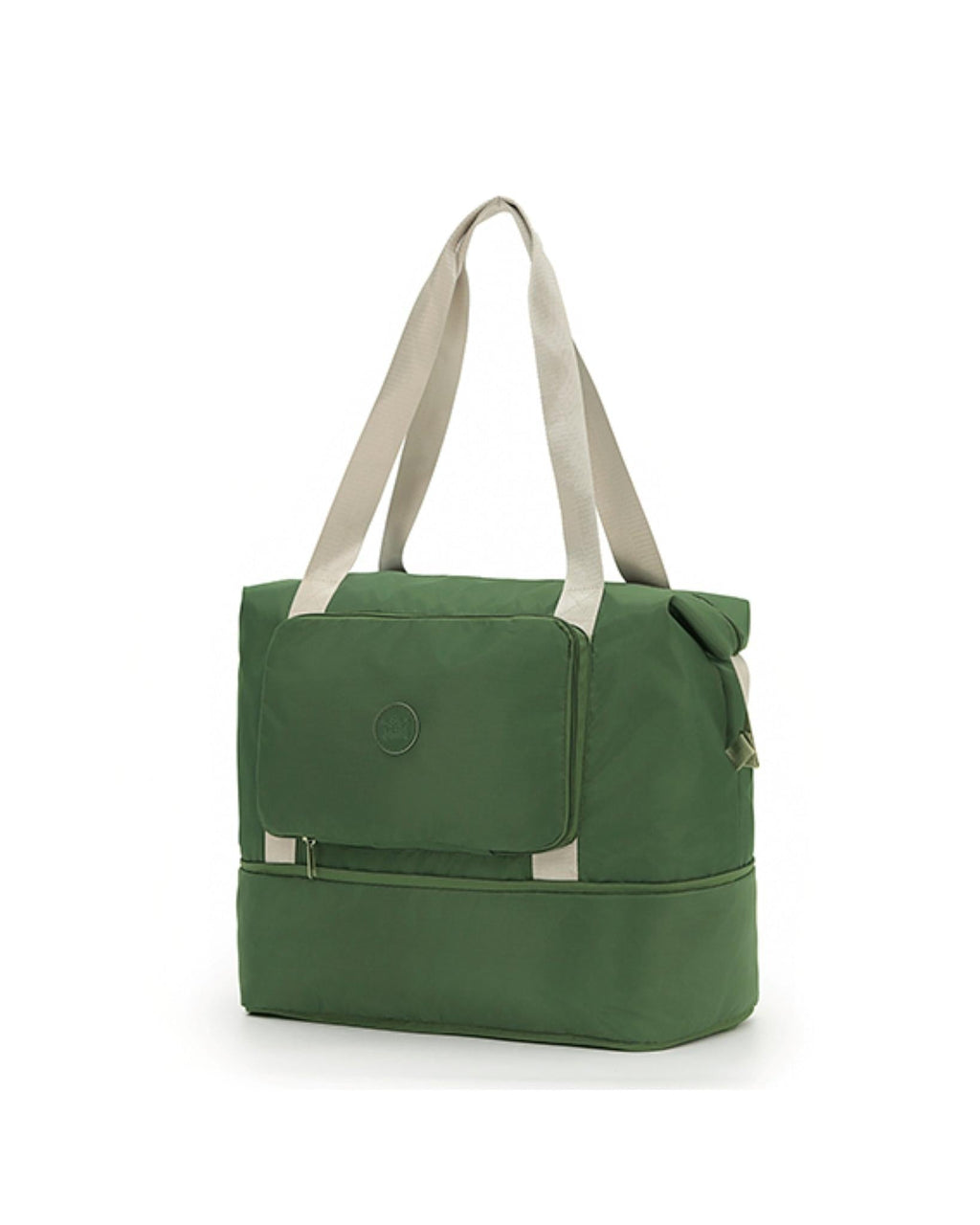 Tosca Foldable & Expandable Travel Tote - Khaki Image 2