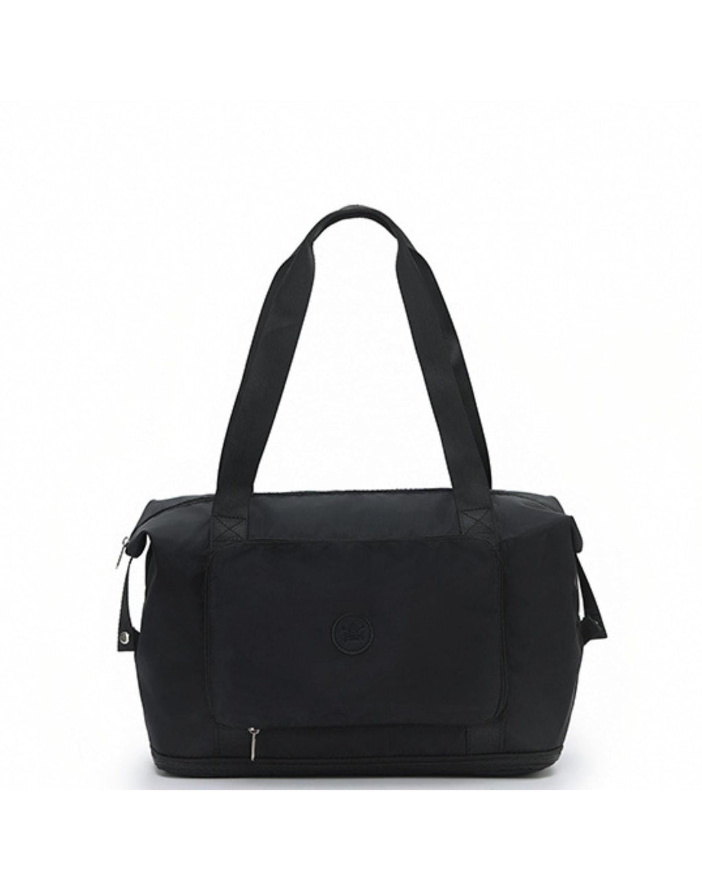 Tosca Foldable & Expandable Travel Tote - Black Back Image 3