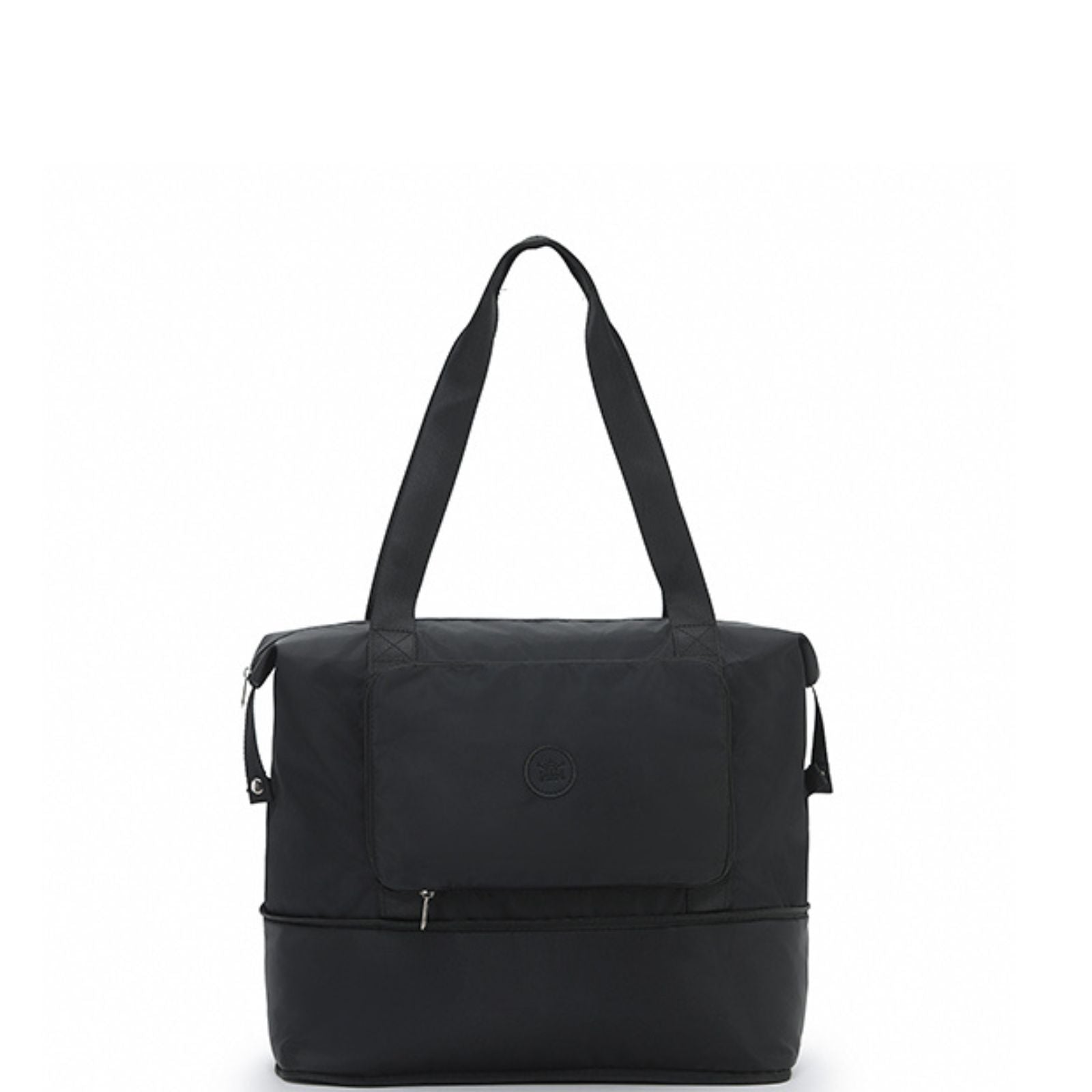 Tosca Foldable & Expandable Travel Tote - Black